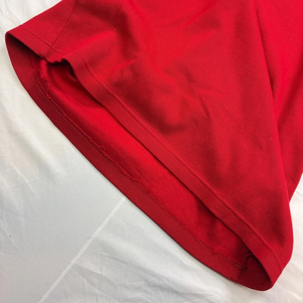 Nautica Men's Red Half-Zip Sweater